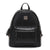 Nieten-Leder-Rucksack Brehn