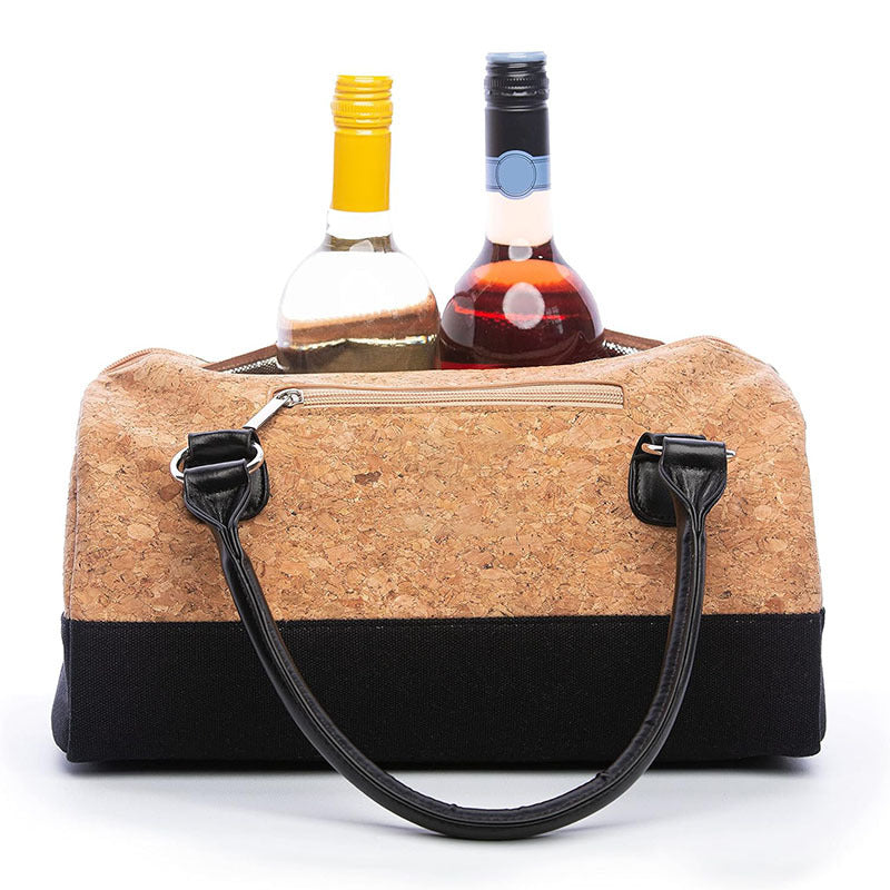 Damen Elegante Weintransporttasche mit isolierendem Innenfutter Brehn