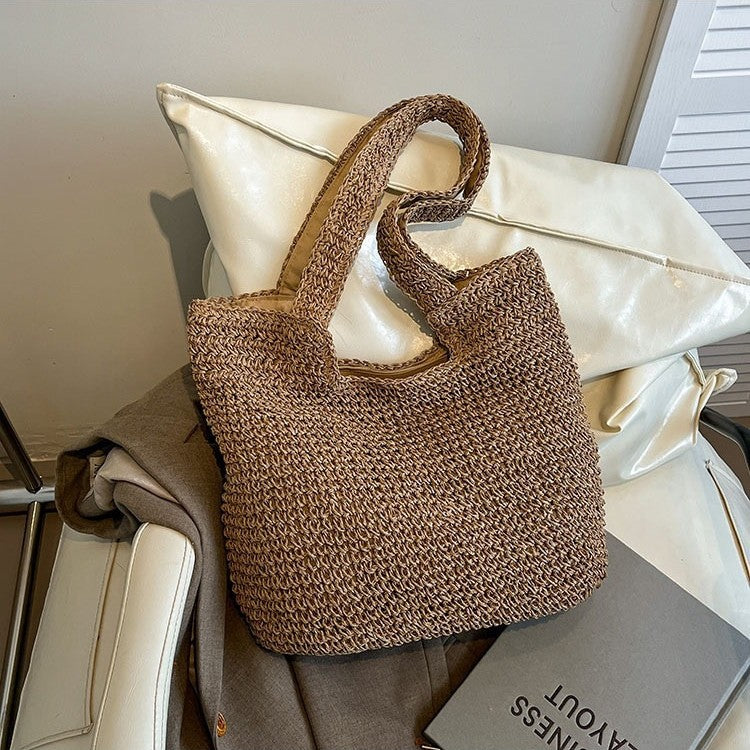 Handgefertigte Naturfaser-Tasche Brehn