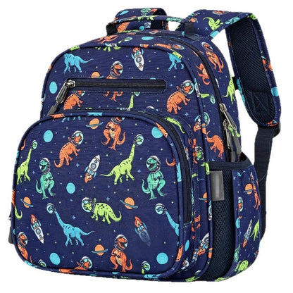 Blumengemusterter Schulrucksack Brehn
