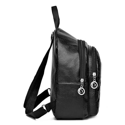 Damen Elegante Strukturierte Mini-Rucksack Brehn