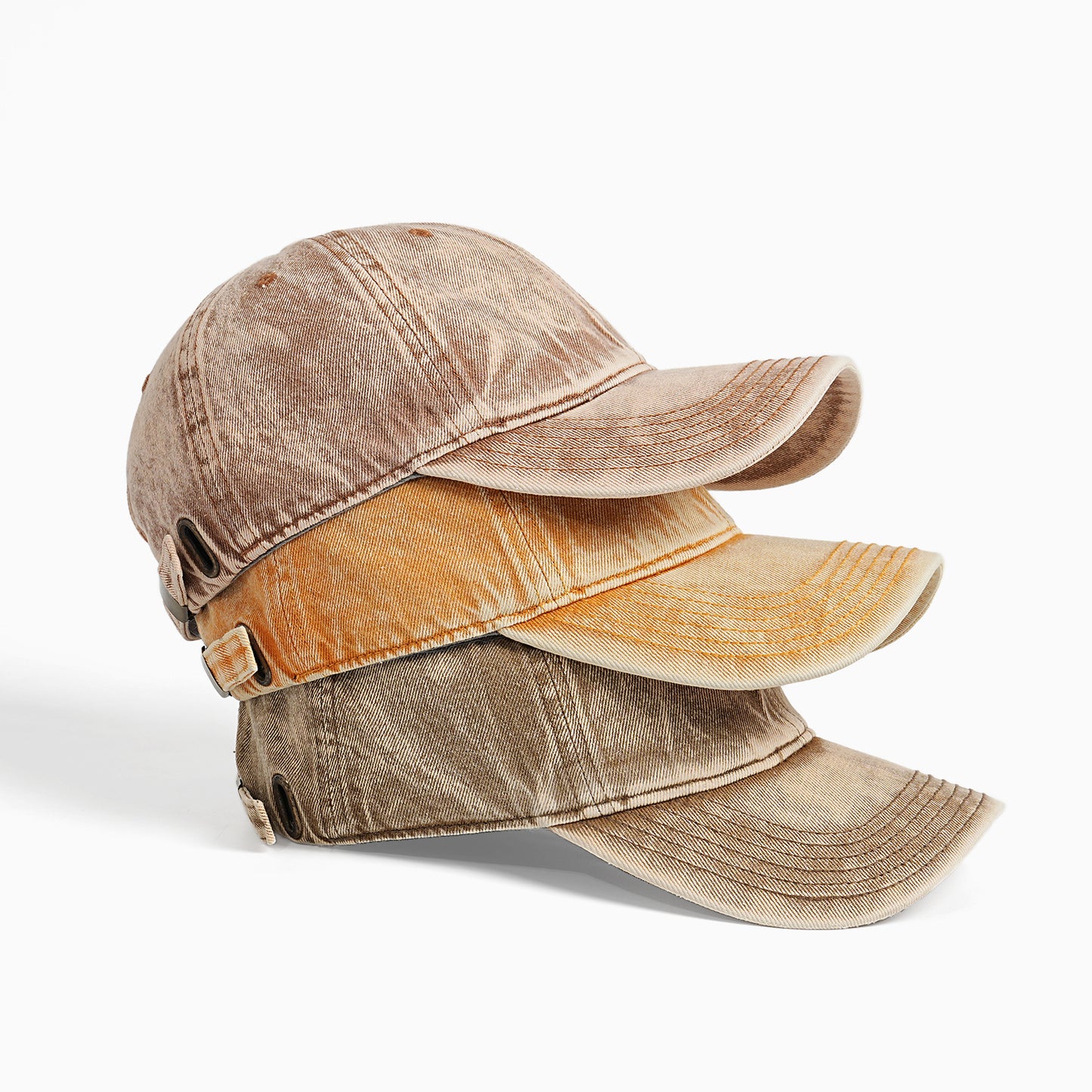 Damen Vintage-Basecap aus Baumwolle mit verstellbarem Riemen Brehn