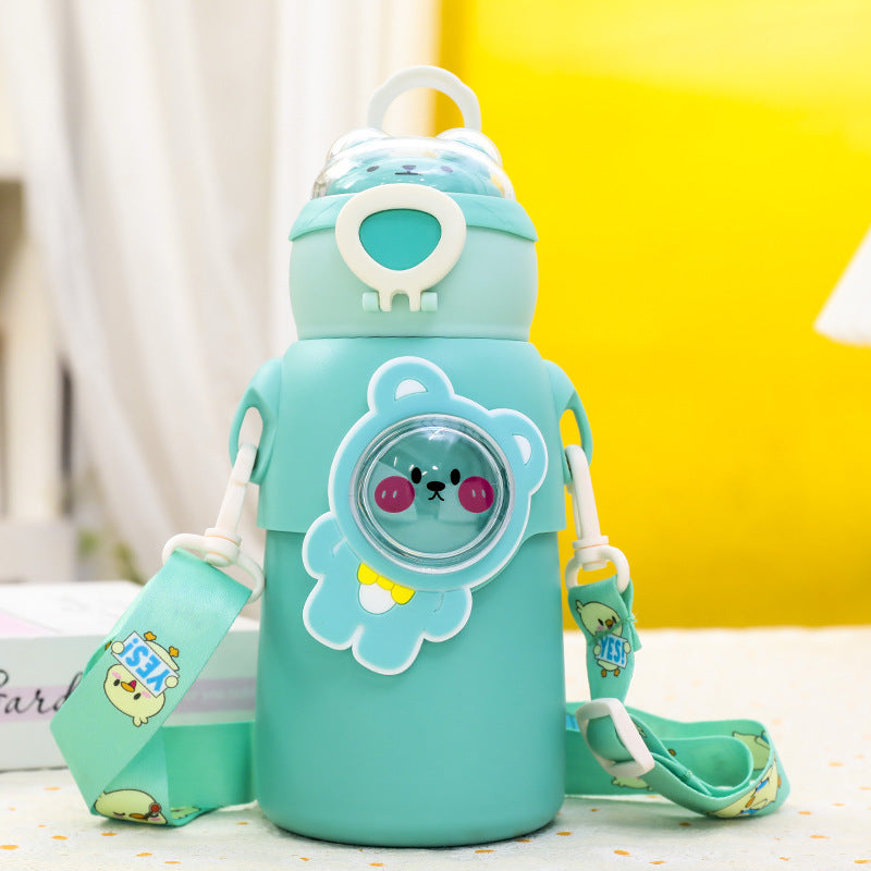 Damen Isolierte Trinkflasche mit Tiermotiv Brehn