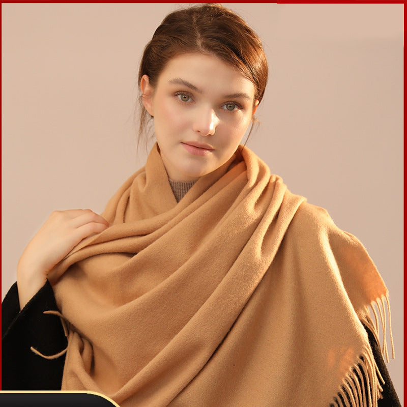 Luxuriöse Cashmere-Mischung Wurfdecke