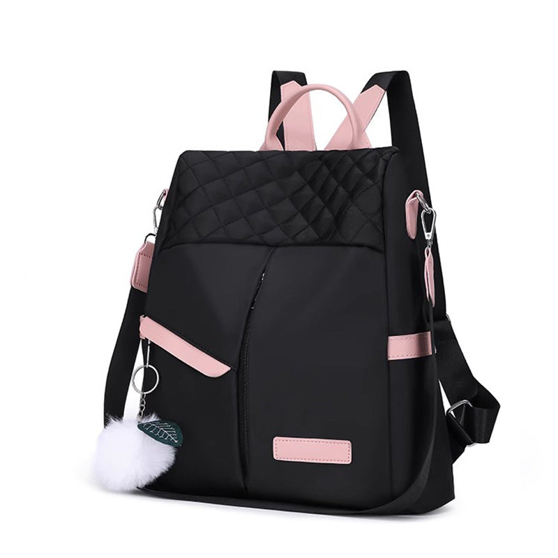 Strukturierter gesteppter Rucksack Brehn