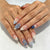 Florales Künstlerisches Press-On-Nagelset Brehn