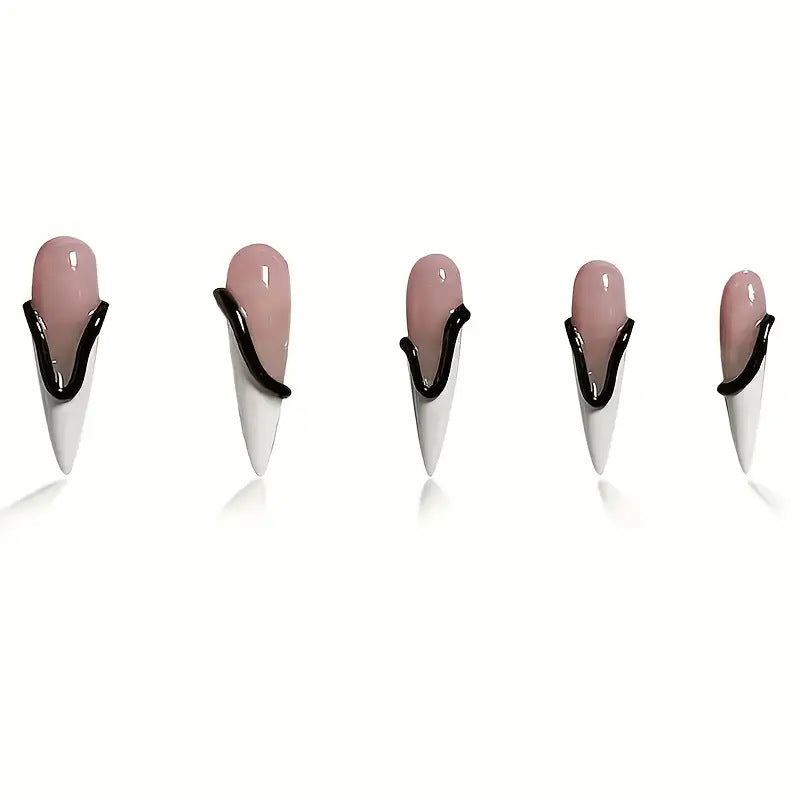 Künstlerische Stiletto-Nagelverlängerungen Brehn
