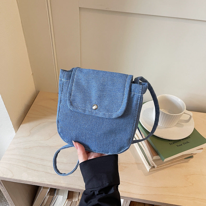 WoVintage Denim Umhängetasche Brehn