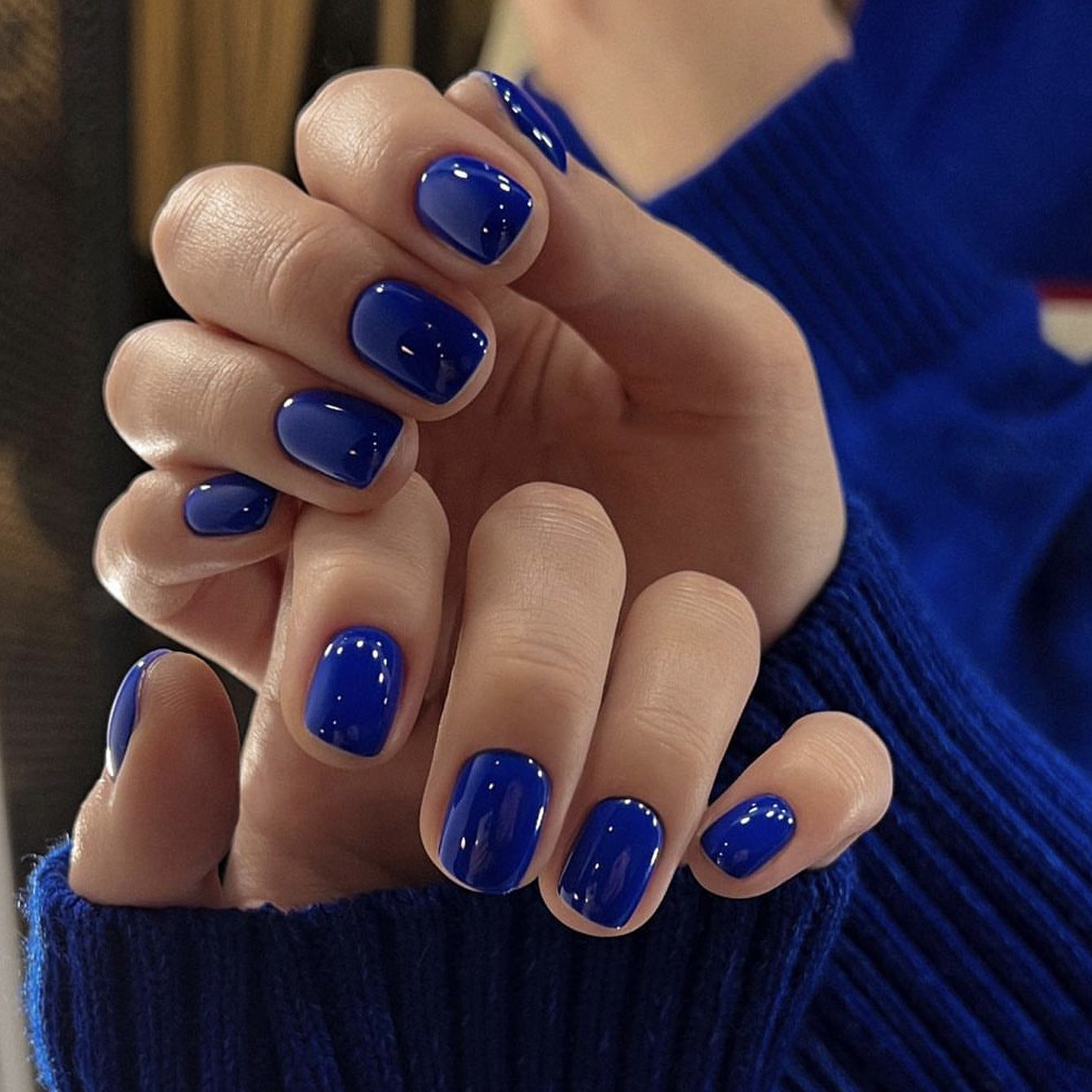 Glänzende Press-On-Nagelspitzen-Kollektion Brehn