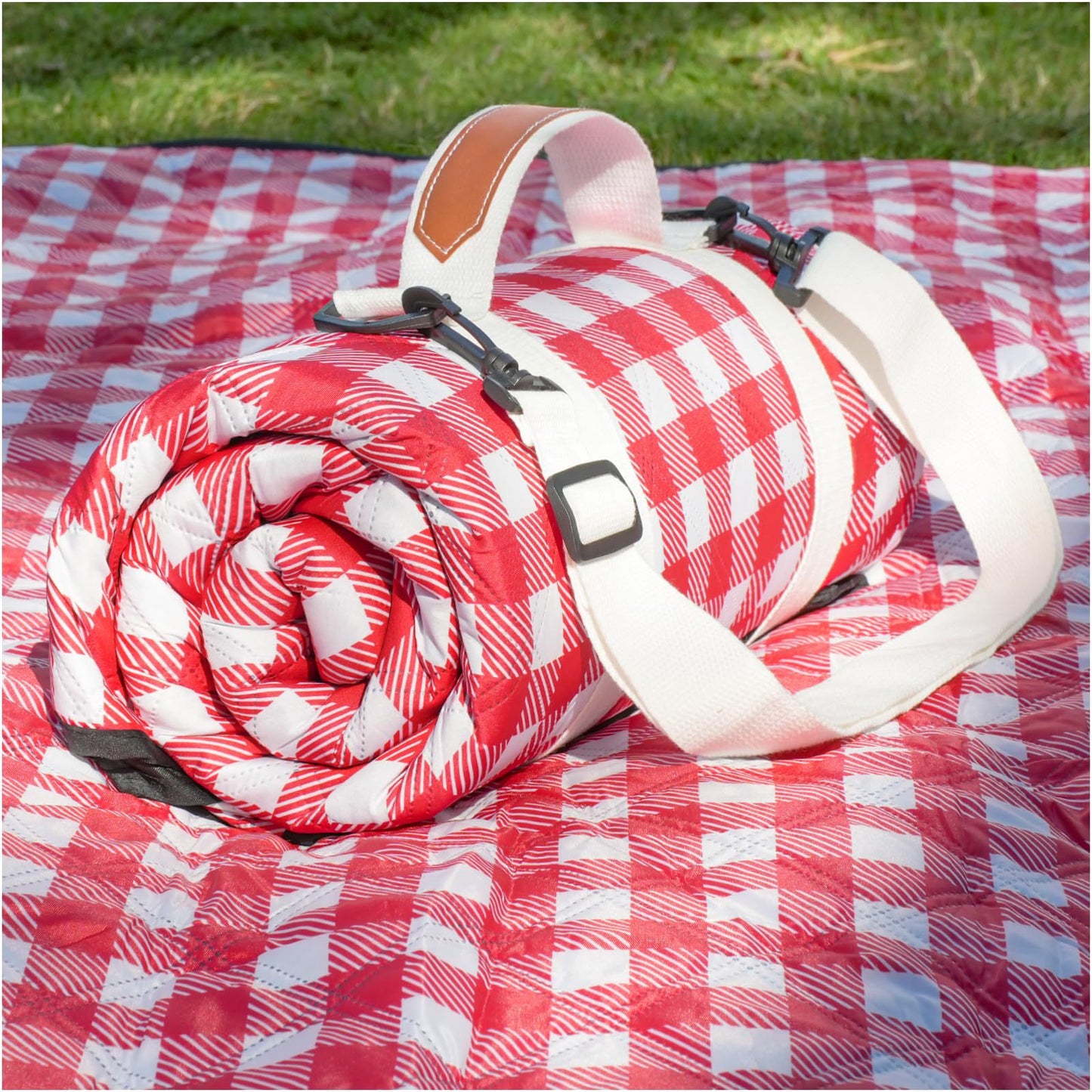 Unisex praktische Picknickdecke mit Tragegriff und wasserabweisender Oberfläche Brehn