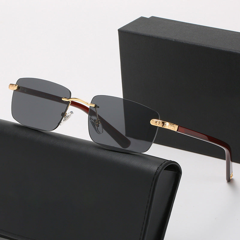 Damen modische Halbrahmenbrille mit komfortablen Nasenpolstern und edlem Design Brehn