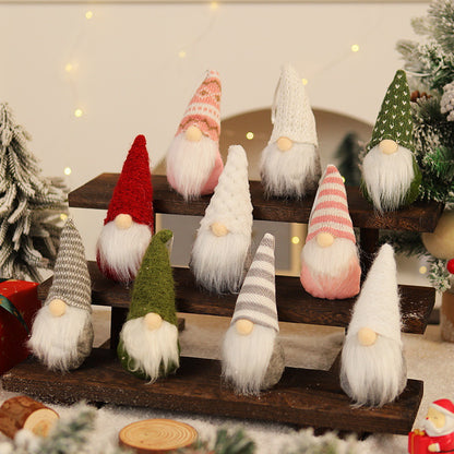 Dekorative Weihnachtsgnom Figur Brehn