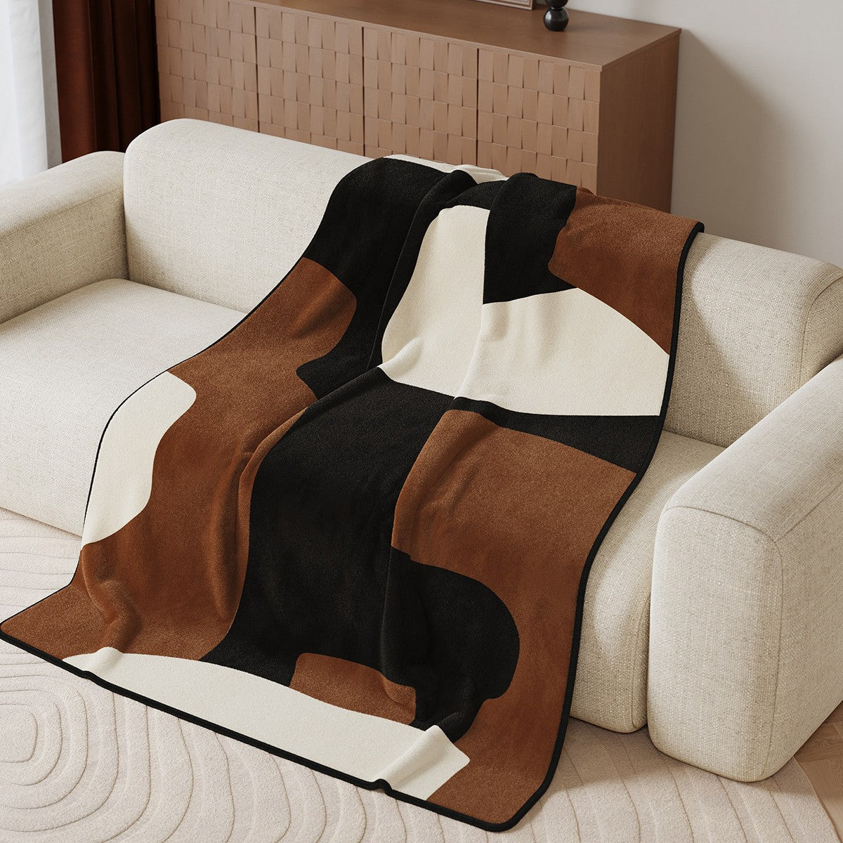 Dekorative Kuscheldecke