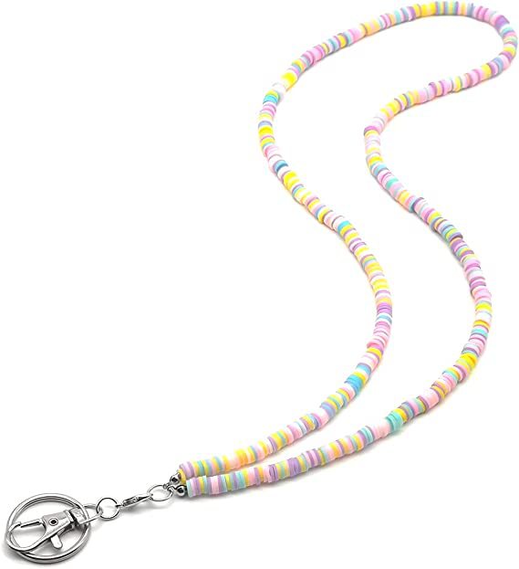 Bunte Perlen Brillen Kette Brehn
