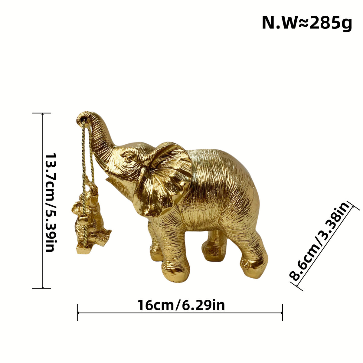 Dekorativer Elefant Brehn