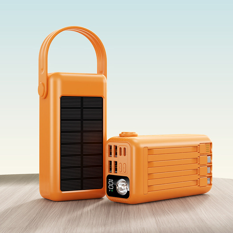 Solar-Powerbank mit Mehreren Usb-Anschlüssen Brehn