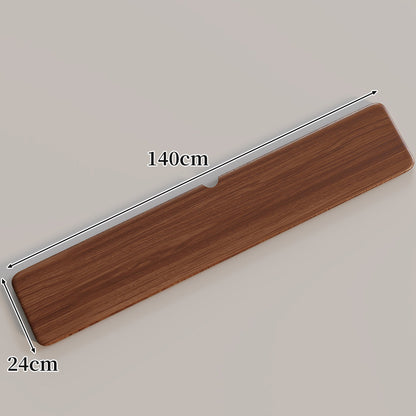 Ergonomische Massivholz-Tastatur-Handballenablage mit Kabelschlitz