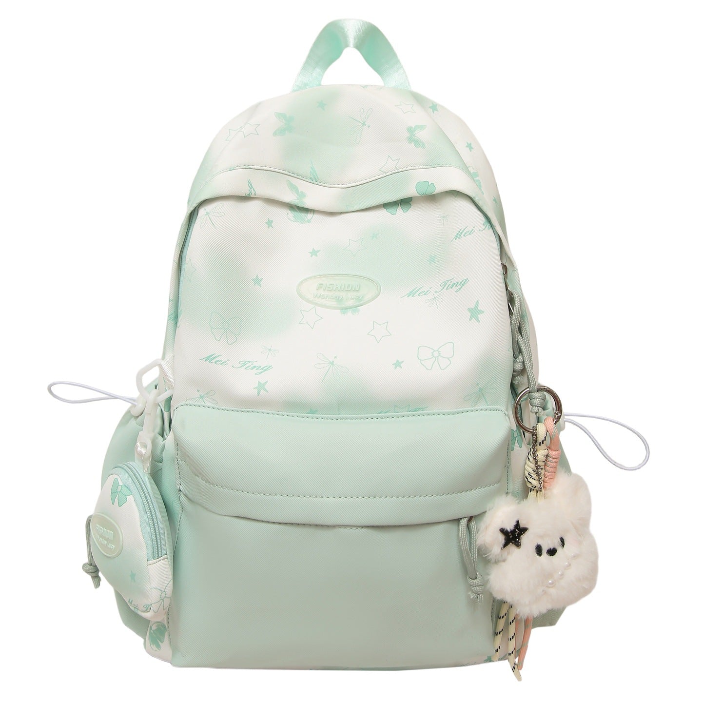 Stylischer Rucksack mit Schmetterlingsdruck Brehn