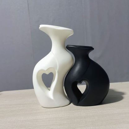 Moderne Herzförmige Dekorative Vase Brehn