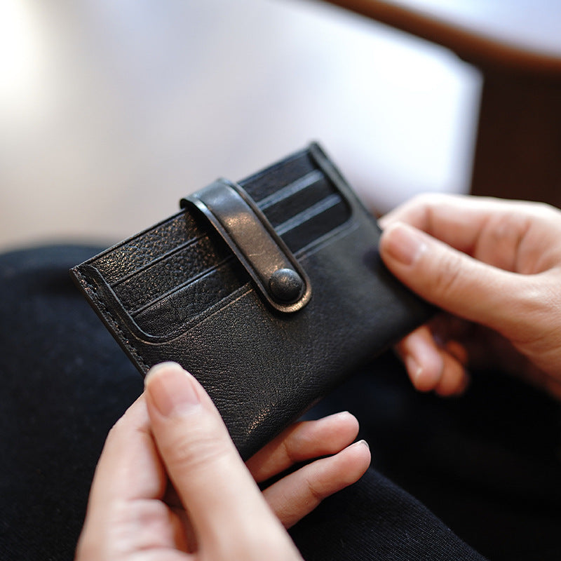 Premium Leder Kartenetui