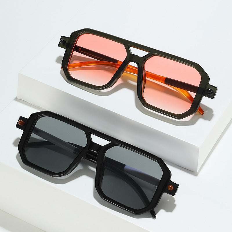 Stylische geometrische Sonnenbrille Brehn