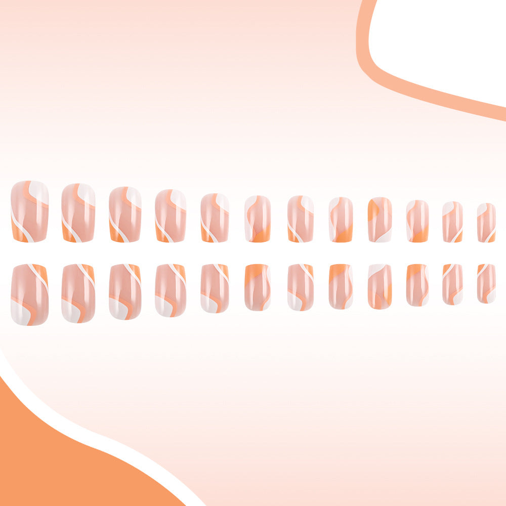 Künstlerisches Acryl Nagelset Brehn