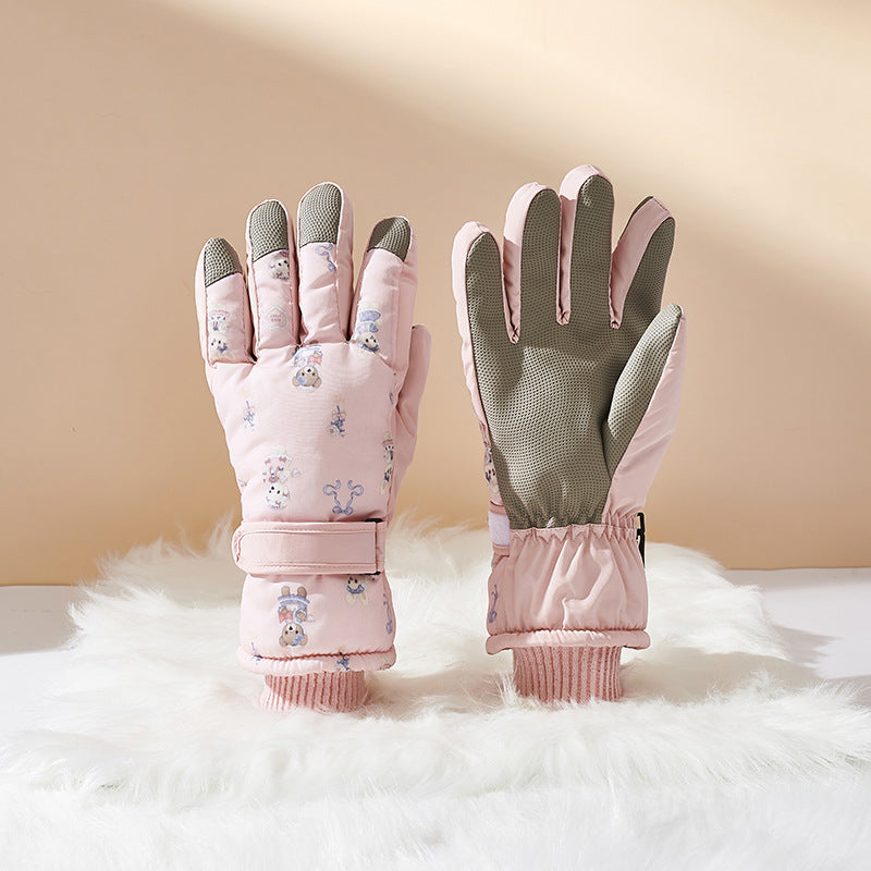 Niedliche cartoonartige Winterhandschuhe Brehn
