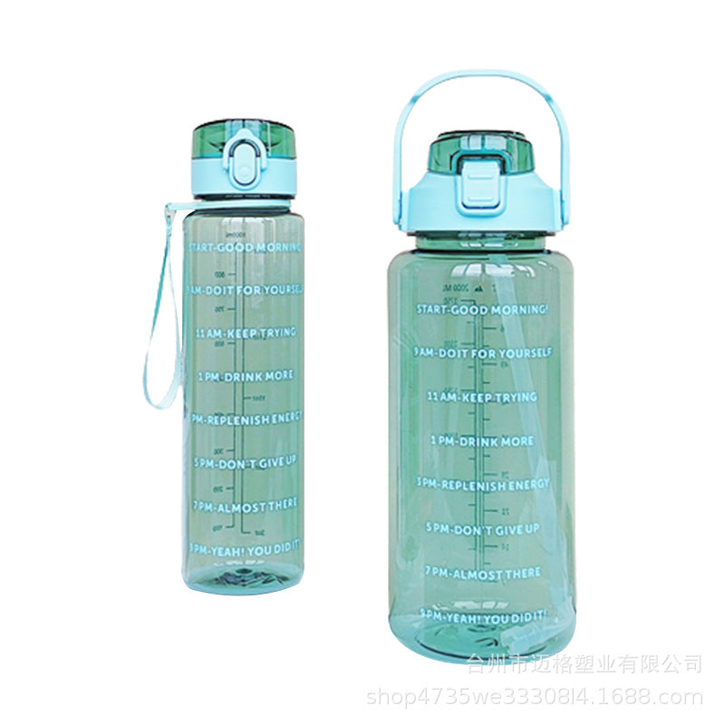Damen Motivierende Trinkflasche Brehn