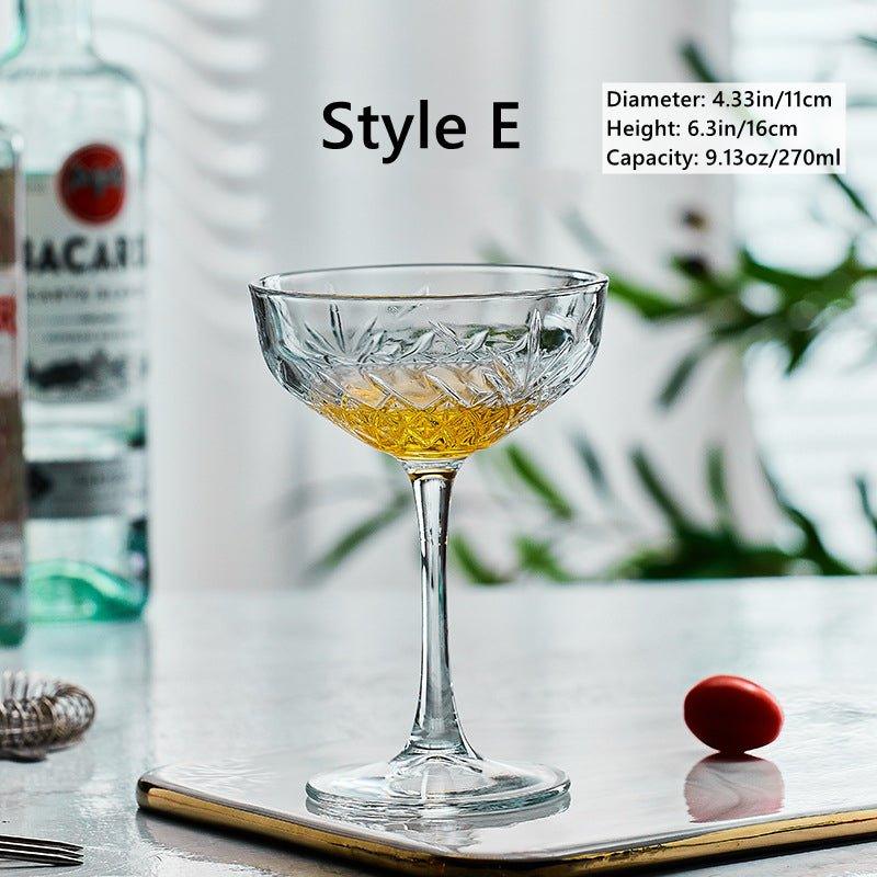 Gemusterte Martini Cocktailgläser | Brehn