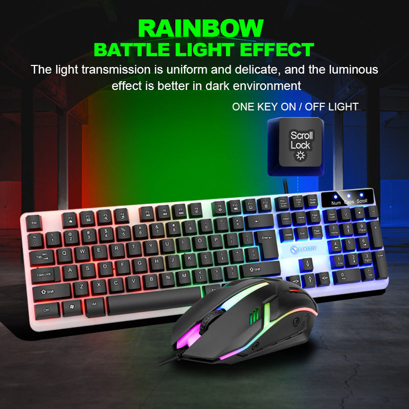 RGB Mechanical Gaming-Tastatur mit anpassbarer Hintergrundbeleuchtung Brehn
