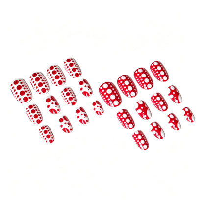 Künstlerisches Polka Dot Nail Art Set