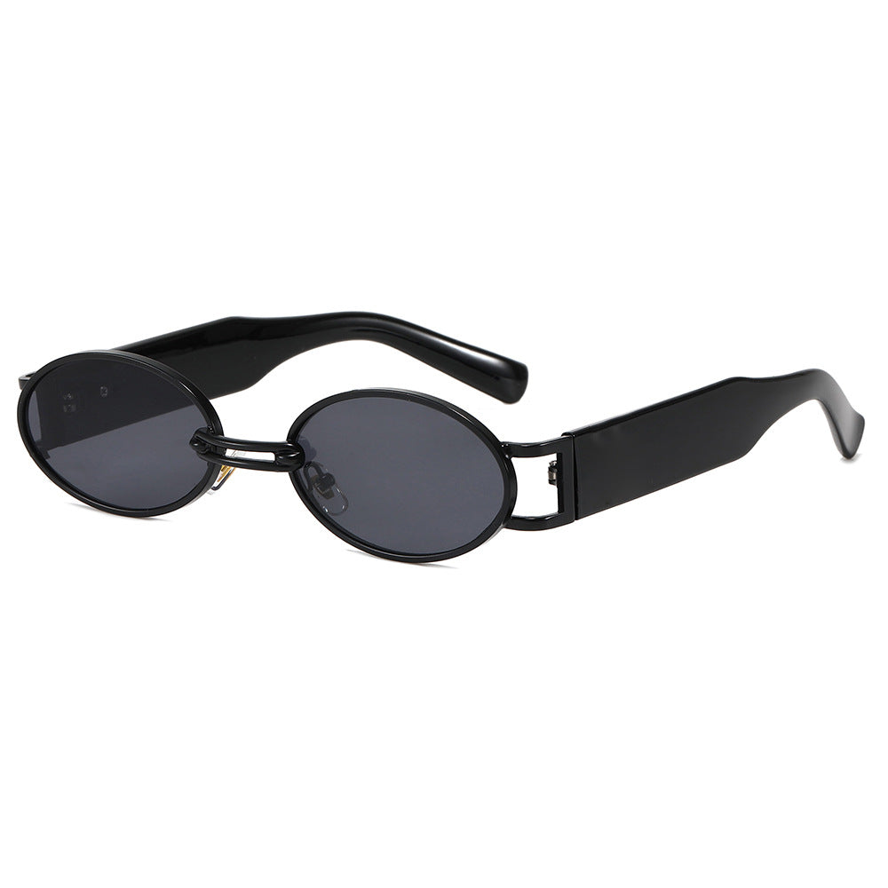 Damen modische Sonnenbrille im ovalen Design Brehn