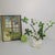 Künstliche Azaleenblumenarrangement Vase