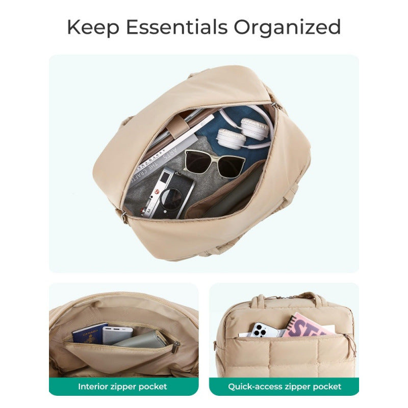 Multifunktionale gestepptes Fitness-Duffelbag Brehn