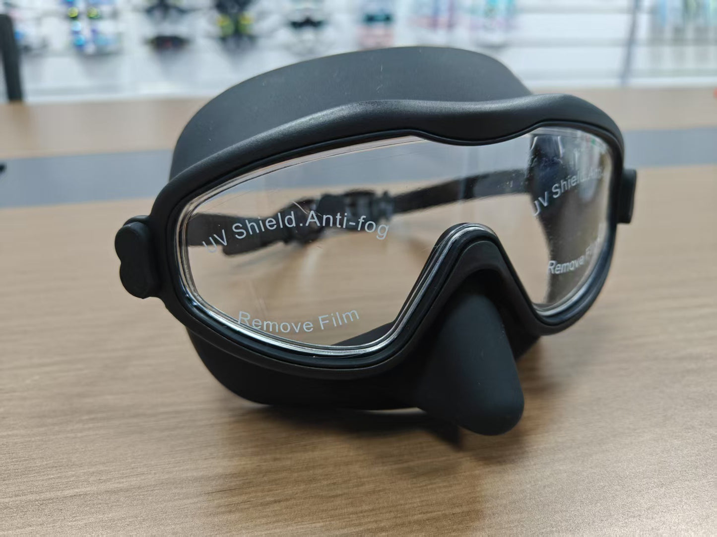 Schwimmmaske mit Verstellbarem Komfort und Klarem Sichtfeld Brehn