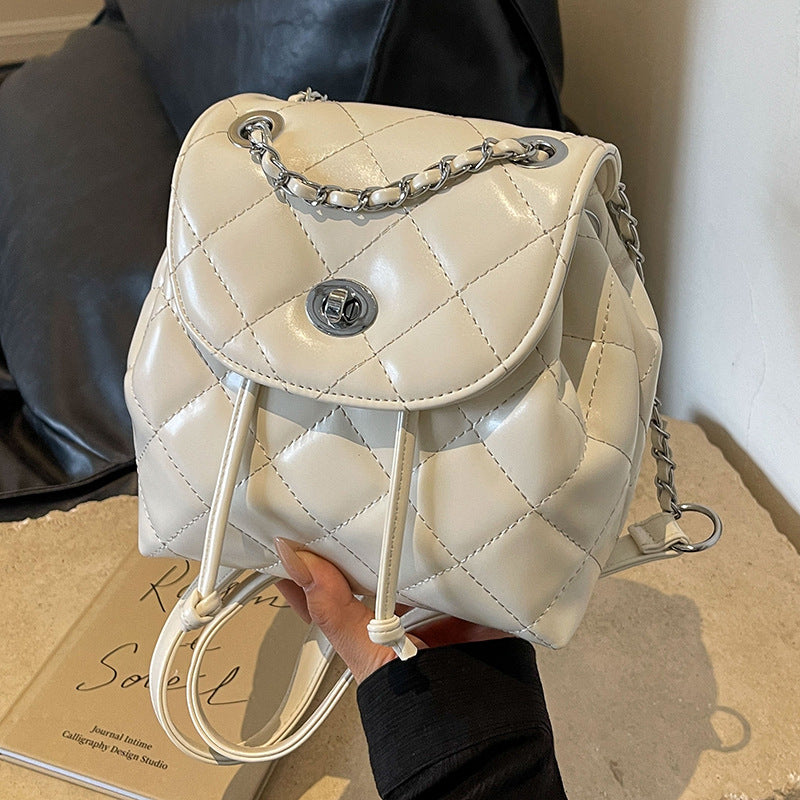 Stylische gestepfte Mini-Rucksack Brehn