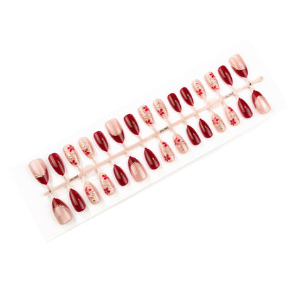 Künstlerisches Floral Press-On Nagelkunstset Brehn 1790636459