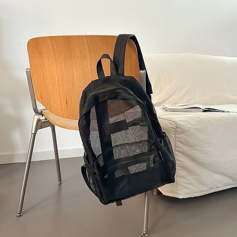 Stylische Mesh-Rucksack Brehn