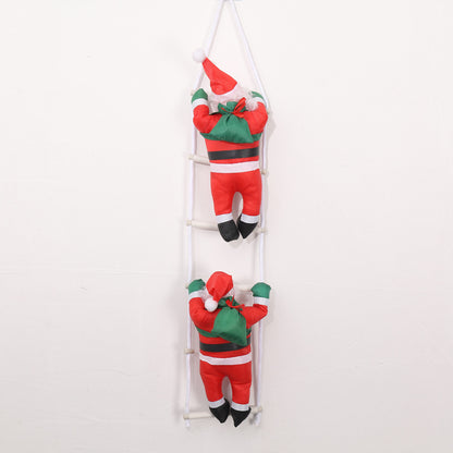 Verspielte Weihnachtsmann Dekorationsfigur Brehn