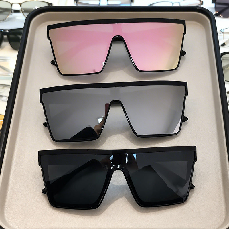 Fette Rechteck-Sonnenbrille Brehn