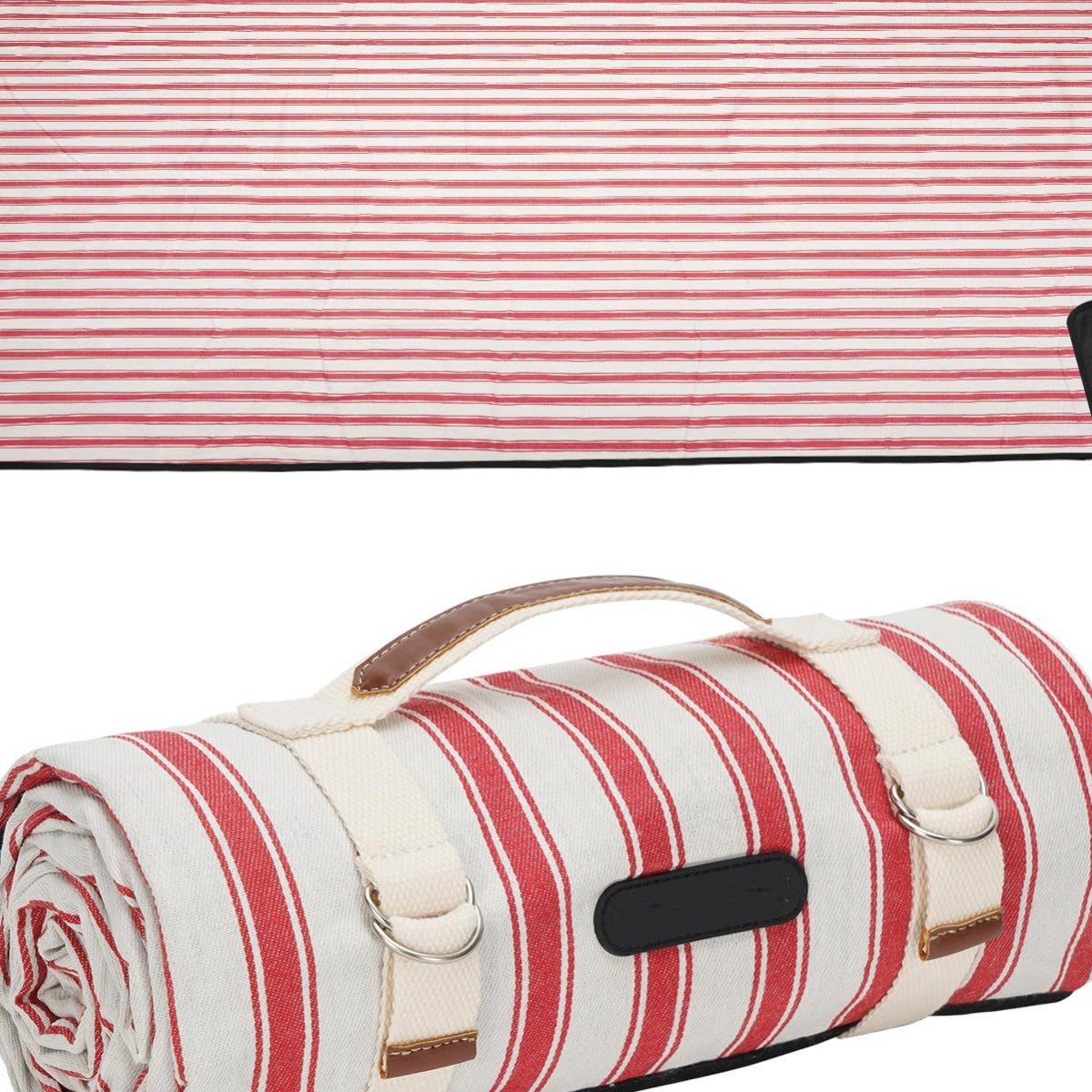 Unisex Picknickdecke mit wasserabweisender Unterseite und Tragegriff Brehn