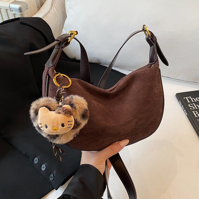 Wildleder Hobo Tasche Brehn