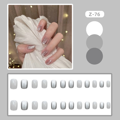 Glitzerndes Press-On-Nagelset Brehn