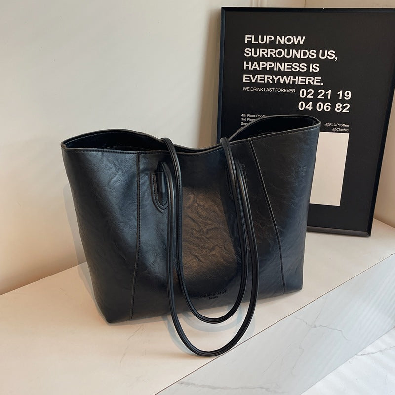 Premium Leder Tote Bag Brehn