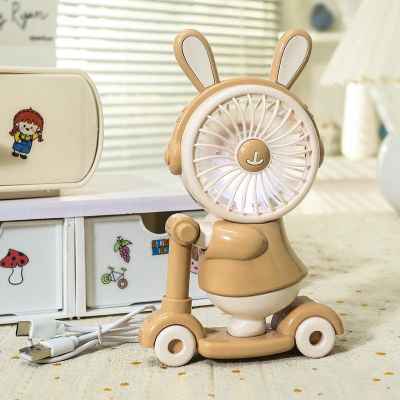 Frauen Lustiger Handfächer im Tierdesign Brehn