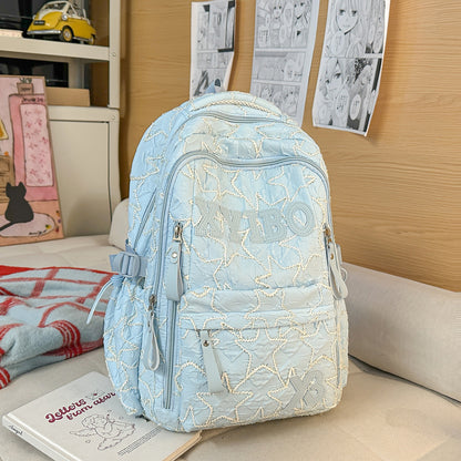 Trendiger Stern-Druck Rucksack Brehn