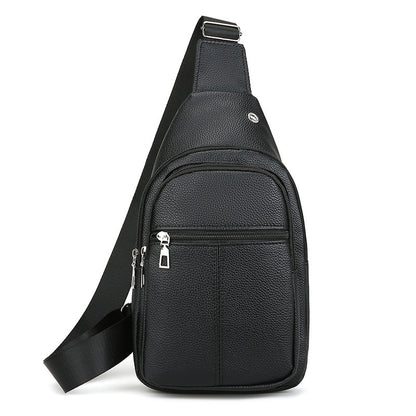 Premium Leder Sling Rucksack Brehn