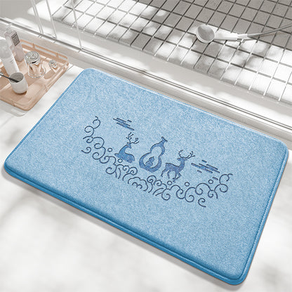 Verspieltes Bunny Design Badematte Brehn