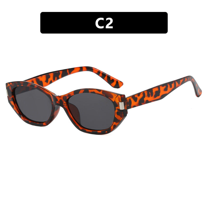 Damen modische Katzenaugen-Sonnenbrille mit eleganten Gläsern Brehn