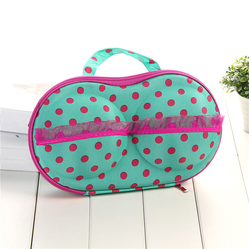 Stylischer gepunkteter Make-up-Organizer Brehn